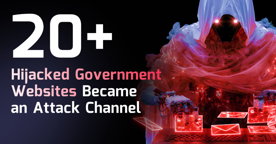 20+ Hijacked Government Websites Became an Attack Channel